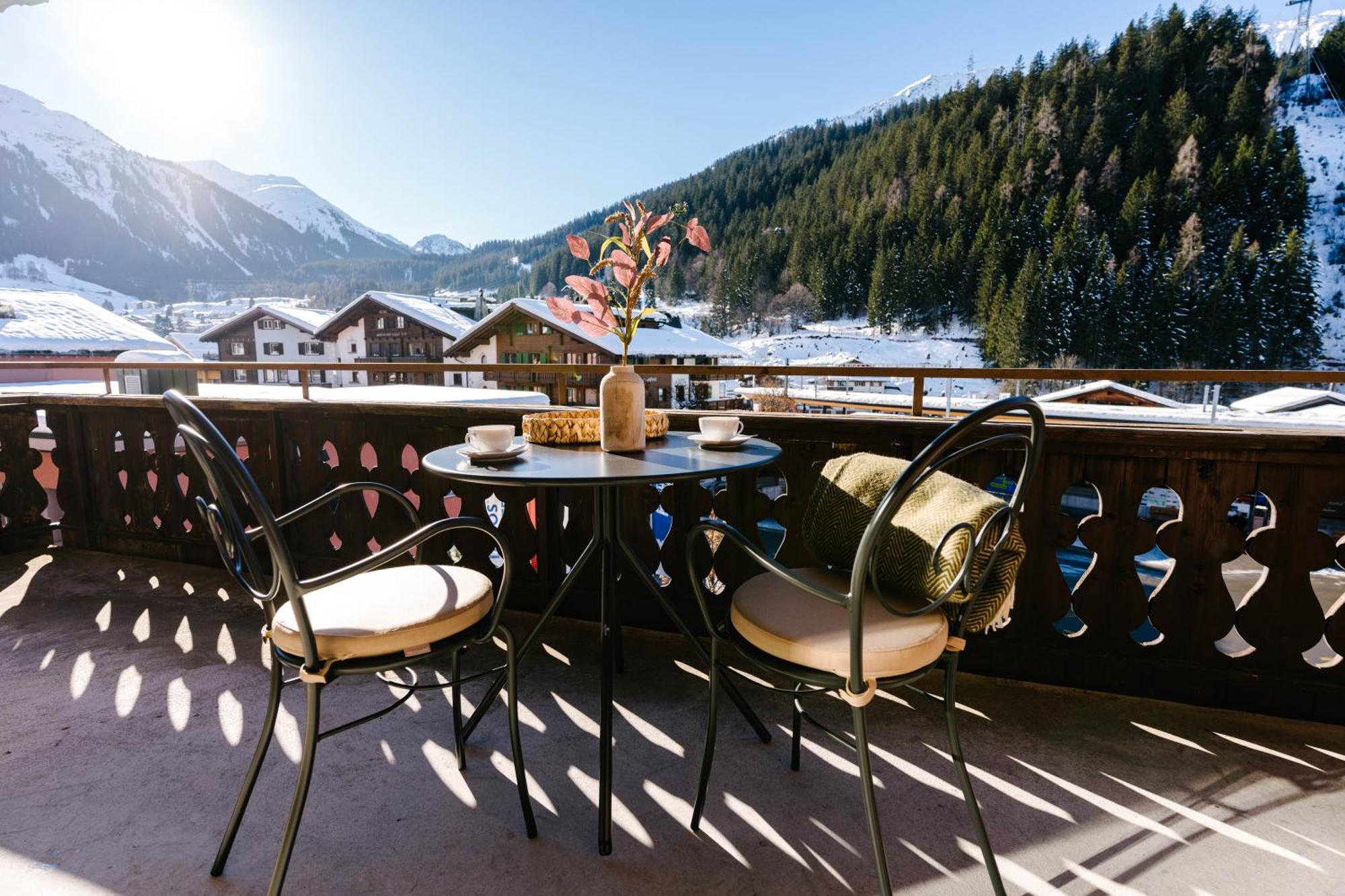 Seven Alpina Boutique Hotel Klosters Esterno foto